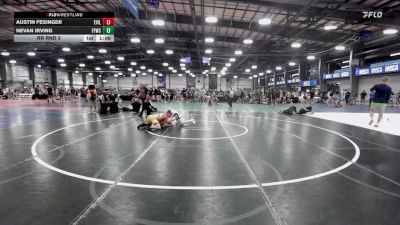 132 lbs Rr Rnd 3 - Austin Fesinger, Evil Empire Red vs Nevan Irving, Faith & Fellowship Wrestling Club