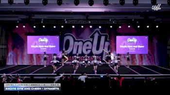 Excite Gym and Cheer - Dynamite [2026 L1 Junior - Small - A Day 3] 2026 One Up Grand Nationals