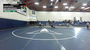 197 lbs 3rd Place Match - Juan Carlos Escutia, Menlo NCAA vs Carson Gooley, Southern Oregon