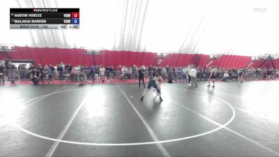 120 lbs Cons. Round 2 - Austin Voeltz, Victory School Of Wrestling vs Malakai Barker, Victory School Of Wrestling