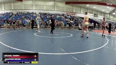 190 lbs Cons. Round 3 - Michael Taheny, IL vs Jonathan Gould, OH