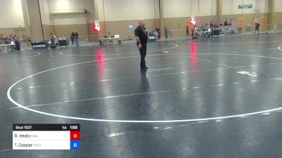 92 lbs Semifinal - Raymond Healy, Gladiator Wrestling Academy vs Travis Cooper, Colosseum Wrestling