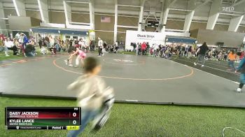 77-83 lbs Cons. Semi - Kylee Lance, Uintah Wrestling vs Daisy Jackson, Grangeville Youth WC
