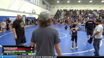 108 lbs Cons. Round 3 - Meredik Maryoli Renteria, BP Wrestling Club vs Eliana Salazar, Santa Ana Wrestling