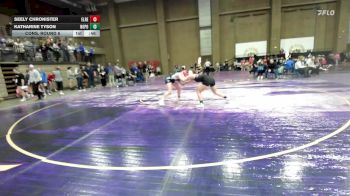 135 lbs Cons. Round 6 - Seely Chronister, El Reno vs Katharine Tyson, North Point