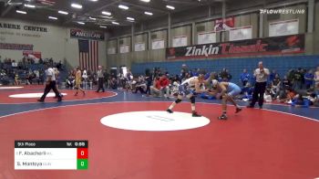 138 lbs 5th Place - Frank Abacherli, M.l.k vs Sergio Montoya, Clovis North