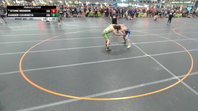 157 lbs Champ. Round 1 - Xander Courneya, Unattached vs Stone Redmon, Unattached
