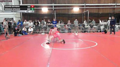 130 lbs Rr Rnd 1 - Cooper Mathews, Black Fox vs Brennan Sprague, Monsignor Farrell
