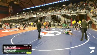 62 lbs Cons. Round 2 - Keenan McCabe, Lander USA Wrestling vs Kamdyn Taylor, Eastside United Wrestling Club