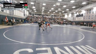 157 lbs Quarterfinal - Basil Othman, San Francisco State vs Vincent Cabral, Western Colorado