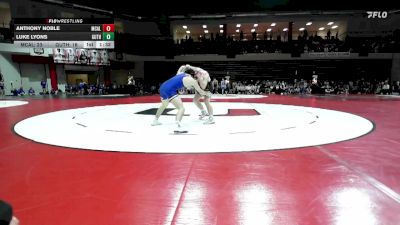 138 lbs Quarterfinals (8 Team) - Luke Lyons, GUTHRIE vs ANTHONY NOBLE, MCALESTER