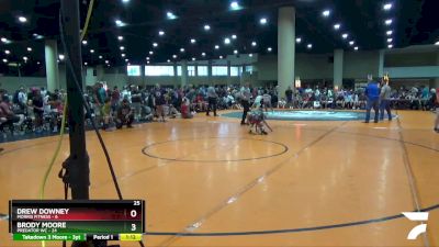 70 lbs Placement (16 Team) - Drew Downey, Morris Fitness vs Brody Moore, Predator WC