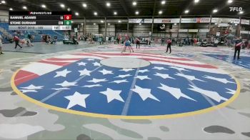 185 lbs Round 1 - Stone Durham, St. Thomas More vs Samuel Adams, Ellsworth AFB