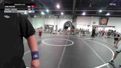 70 lbs Rr Rnd 1 - Jase Dalton, Mantanona TC vs Brody Luzano, Inland Elite WC