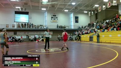 150 lbs Cons. Round 2 - Oscar Mendoza, Forest Grove vs Daniel Dillworth, McMinnville