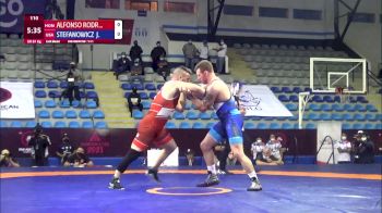 87 kg Final - Ariel Andres Alfonso Rodriguez, Honduras vs John Walter Stefanowicz Jr, United States