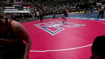 G135-4A Champ. Round 1 - Taylor Seely, Weld Central Girls vs Hensley Mireles, Lamar Girls