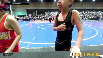 70 lbs Consi Of 16 #2 - Orlando Villapudua, Wright Wrestling Academy vs Elias Rodriguez, Coalinga Roughnecks