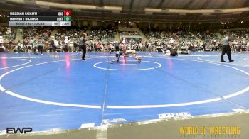 70 lbs Quarterfinal - Kessiah Liechti, Nebraska Boyz vs Bennett Silence, Contender Wrestling Academy
