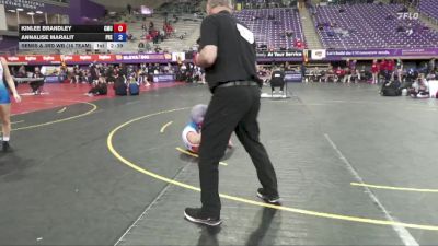 103 lbs Semis & 3rd Wb (16 Team) - Kinlee Brandley, Colorado Mesa University vs Annalise Maralit, Presbyterian