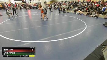 138 lbs Cons. Round 2 - Kyle Sams, OK vs Jake Petras, IN