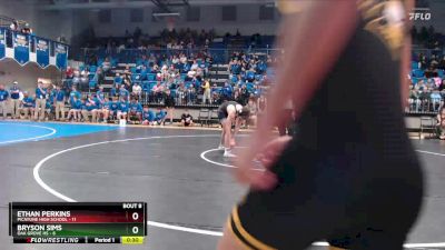 157 lbs Semis & 1st Wb (8 Team) - Grayson Stricklin, Picayune High School vs Josiah Watson, Oak Grove HS