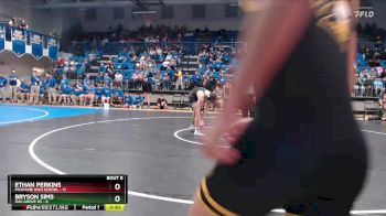 157 lbs Semis & 1st Wb (8 Team) - Grayson Stricklin, Picayune High School vs Josiah Watson, Oak Grove HS