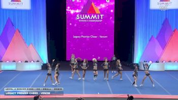 Legacy Premier Cheer - Venom [2026 L4 Senior Coed - D2 - Small Semis] 2026 The D2 Summit