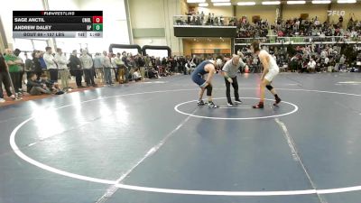 157 lbs Round Of 32 - Sage Anctil, Campbell vs Andrew Daley, Bristol-Plymouth