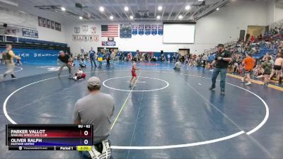 62 lbs Cons. Round 2 - Parker Vallot, Rawlins Wrestling Club vs Oliver Ralph, Eastside United