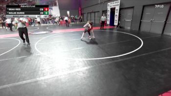 95 lbs Semifinal - Beau Ries, Sheboygan Falls Falcons vs Nolan Burke, Stratford