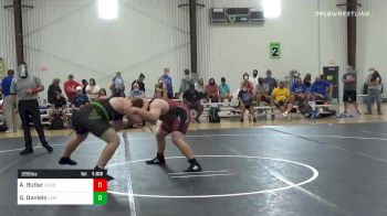 285 lbs Quarterfinal - Aiden Butler, Rouse Raiders vs Gavin Daniels, Lions Wrestling Academy