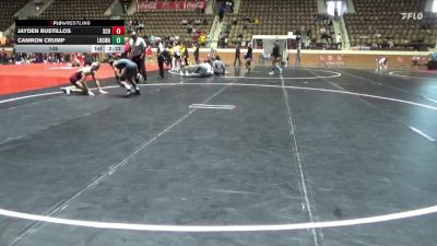 149 lbs Round 1 (10 Team) - Jayden Bustillos, Schreiner vs Camron Crump, Life University NCWA