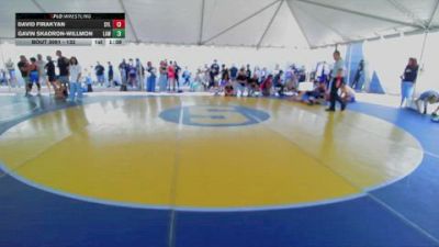 132 lbs Round 3 - Gavin Skadron-Willmon, LAWC vs David Firakyan, Sylmar