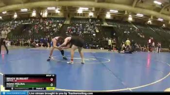 220 lbs Round 2 (16 Team) - Noah Molina, Kearney vs Brady Burkart, Gretna