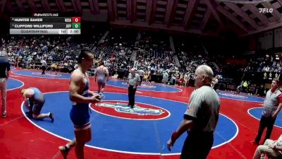 3A-215 lbs Quarterfinal - Clifford Williford, Jefferson vs Hunter Baker, Heritage-Catoosa