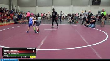 80 lbs Cons. Round 3 - Malachi Herring, Vicious vs Chayce Butler, Ironclad Wrestling Club