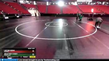 D2-106 lbs 1st Place Match - Logan Mueller, Brillion vs Charlie Meudt, Dodgeville