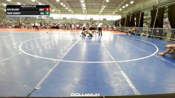 113 lbs Rr Rnd 3 - Kai Bland, Quest School Of Wrestling Black vs Ivan Thrift, Great Bridge Wrestling Club