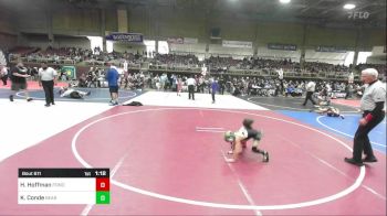 53 lbs Semifinal - Harold Hoffman, Pomona Elite WC vs Kash Conde, Bearcave WC