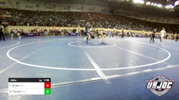 118 lbs Round Of 16 - Tessa Urias, ReZults Wrestling vs Dru Turner, Hinton Takedown Club