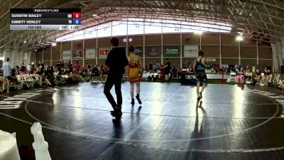 132 lbs Quentin Bailey, Maryland vs Emmitt Henley, Virginia