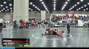 157 lbs Placement Matches (16 Team) - Gabe Johnson, Central Oklahoma vs Nick Novak, St. Cloud State