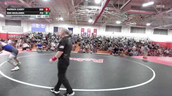 165 lbs Quarterfinal - Patrick Casey, Souhegan vs Ben Maslanek, Pelham