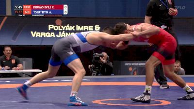 57 kg Bronze - Aryan Tsiutryn, AIN vs Roberti Dingashvili, GEO