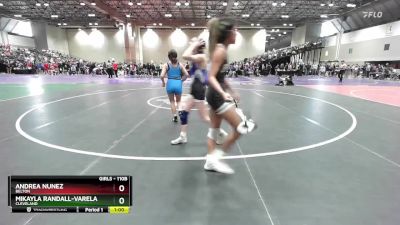 110B Semifinal - Andrea Nunez, Belton vs Mikayla Randall-varela, Cleveland