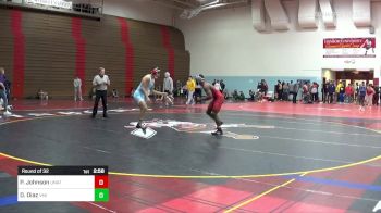 149 lbs Round Of 32 - Paniro Johnson, Unattached vs David Diaz, VMI - Unatt