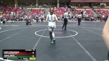 115 lbs Round 5 - Hope Fergueson, Salina Wrestling Club vs Emma Ortiz, Ridge Wrestling Club