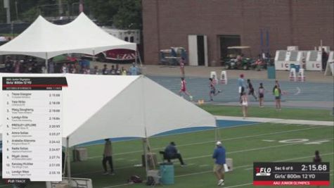 2026 AAU Junior Olympic Games - Youth Boys' 800m, Finals 1 - Age 12