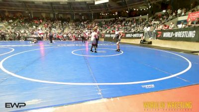 100 lbs Quarterfinal - Tommy Tonga, Siouxland Wrestling Academy vs Weston Gilroy, Mojo Grappling Academy